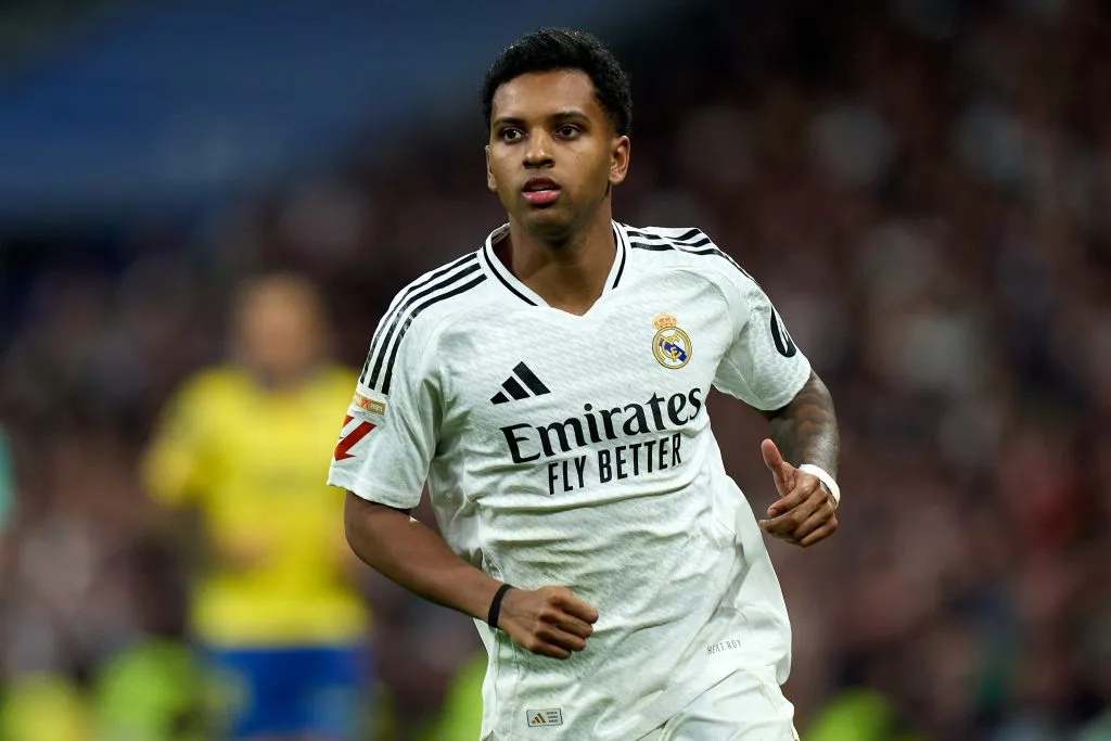 Rodrygo no duelo diante do Las Palmas (Photo by Angel Martinez/Getty Images)
