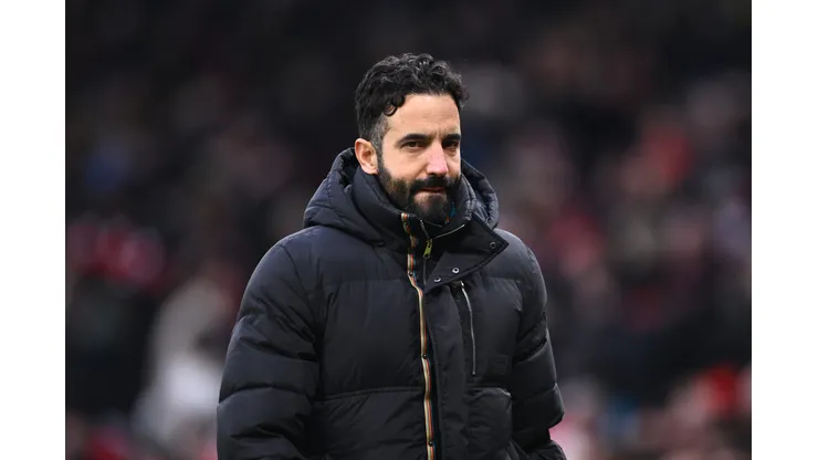 Ruben Amorim, técnico do Manchester United (Photo by Stu Forster/Getty Images)