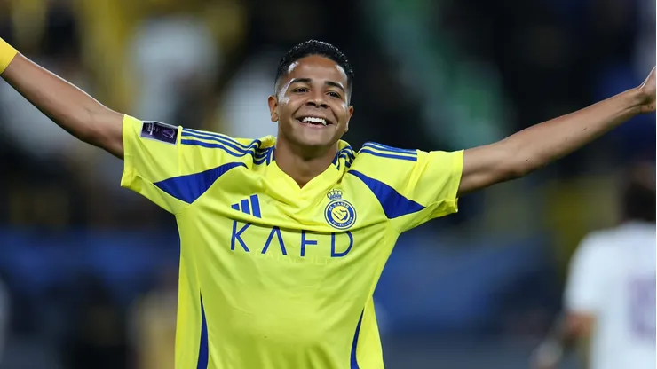 Revelado pelo Corinthians e atualmente em ascensão na Arábia Saudita, Wesley vem ganhando destaque sob o comando de Stefano Pioli, com boas atuações e a convivência com Cristiano Ronaldo. (Photo by Abdullah Ahmed/Getty Images)