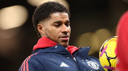 Rashford pode deixar o Manchester United e AMorim quer outro jogador (Photo by Carl Recine/Getty Images)