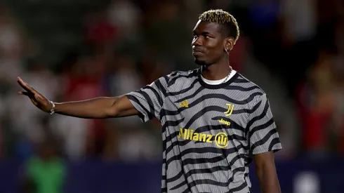 Paul Pogba antes de jogo pela Juventus