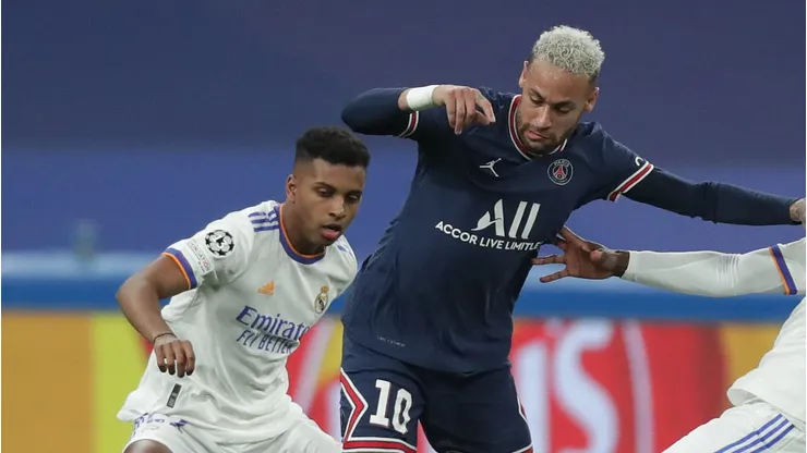 Rodrygo se anima com retorno de Neymar para o Santos. Foto: Gonzalo Arroyo Moreno/Getty Images