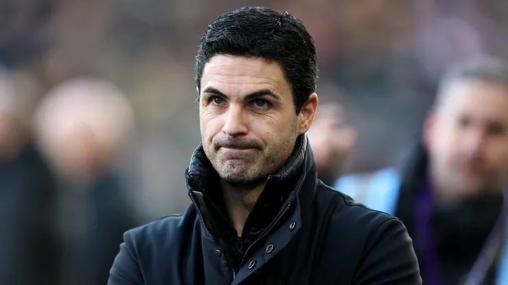 Arteta em jogo do Arsernal contra o Wolverhampton. Treinador deseja reforçar o ataque da equipe. Foto: Naomi Baker
