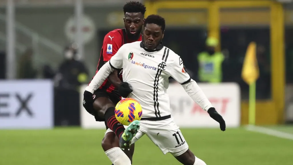Bakayoko atuando pelo Milan. Foto: Marco Luzzani/Getty Images