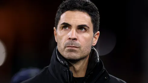 Mikel Arteta, pelo Arsenal (Photo by Alex Pantling/Getty Images)