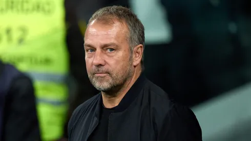 Hansi Flick, técnico do Barcelona. Foto: Angel Martinez