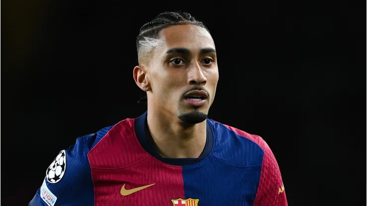 Raphinha vive grande fase pelo Barcelona. (Foto de David Ramos/Getty Images)