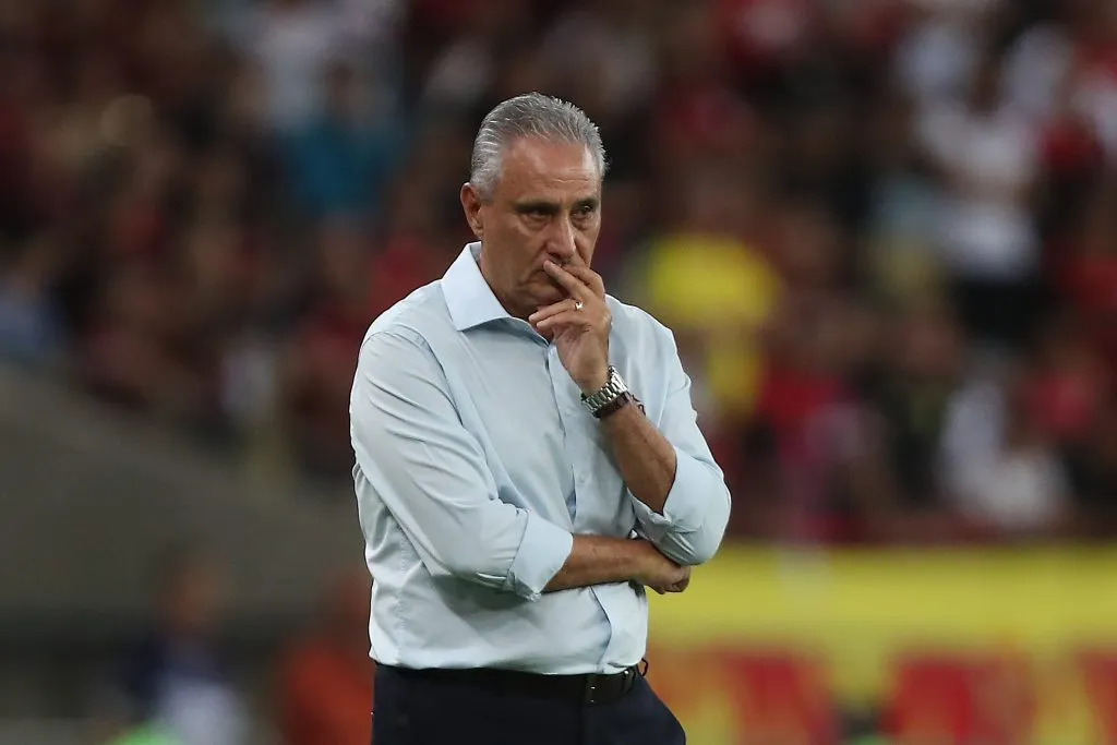 Tite pelo Flamengo. (Photo by Wagner Meier/Getty Images)