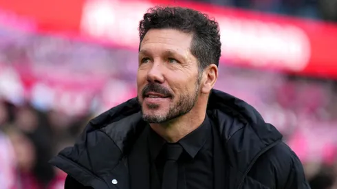 Diego Simeone em jogo do Atlético de Madrid contra o Villarreal. Clube espanhol deseja a contratação de promessa do futebol alemão. Foto: Angel Martinez