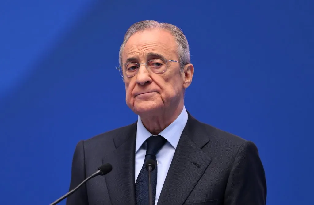 Florentino Pérez foi superado pelo rival (Photo by David Ramos/Getty Images)