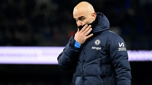 Enzo Maresca em jogo do Chelsea contra o Ipswich Town. Treinador definiu prioridades para reforçar o ataque. Foto: Michael Regan