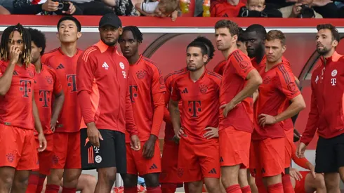 Com a necessidade de equilibrar finanças e reformular o elenco sob a liderança de Ruben Amorim, o clube também mira Mathys Tel e Patrick Dorgu para reforçar o ataque. (Foto por Sebastian Widmann/Getty Images)