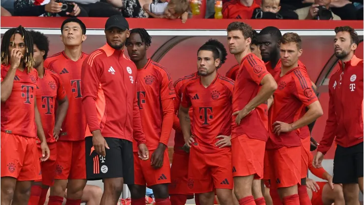 Com a necessidade de equilibrar finanças e reformular o elenco sob a liderança de Ruben Amorim, o clube também mira Mathys Tel e Patrick Dorgu para reforçar o ataque. (Foto por Sebastian Widmann/Getty Images)