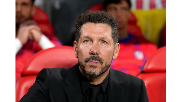 Simeone, técnico do Atlético de Madrid (Photo by Angel Martinez/Getty Images)