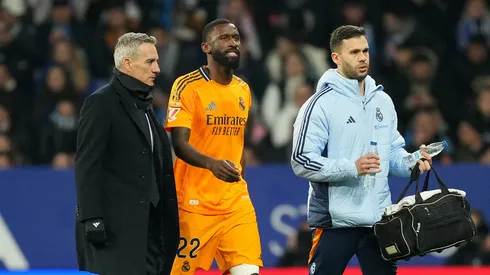 Rüdiger após lesão no Real Madrid