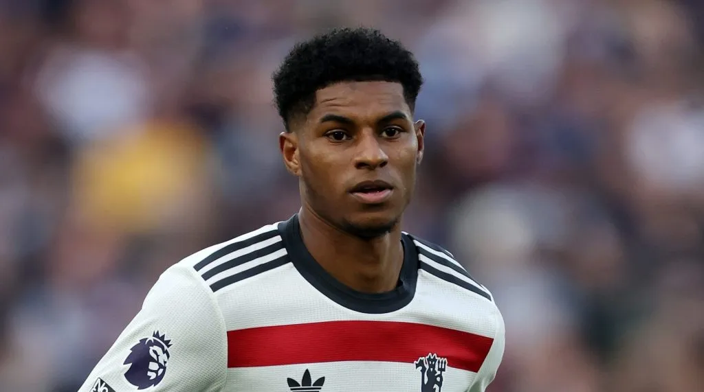 Rashford em campo pelo Manchester United (Eddie Keogh/Getty Images)