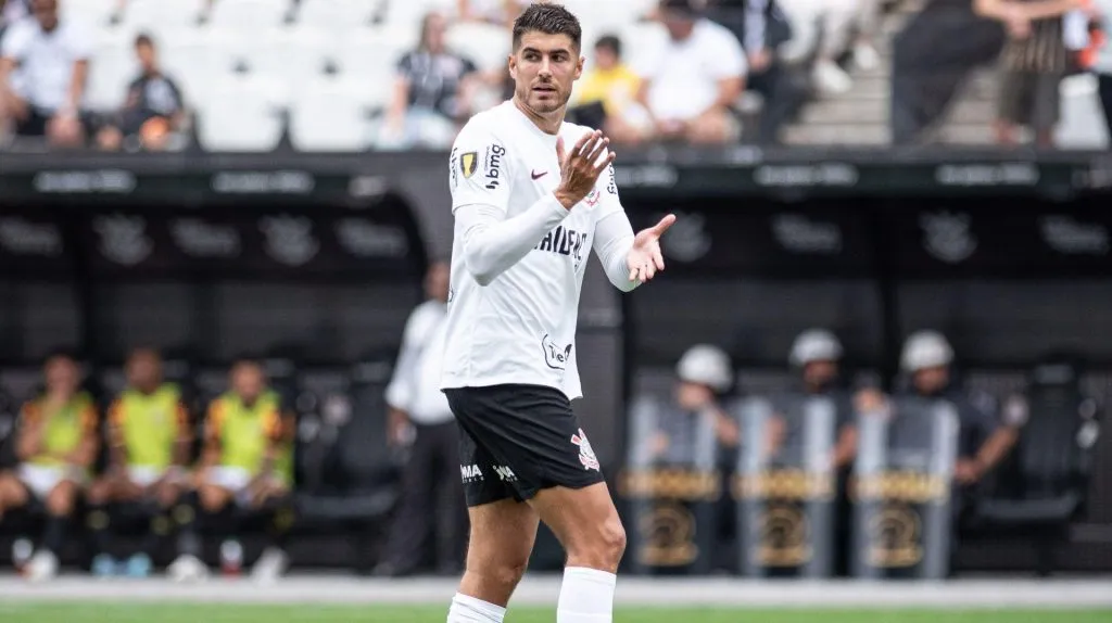 Pedro Raul será titular do Corinthians na partida diante do Novorizontino. Foto: ZUMA Press, Inc.&nbsp;/ Alamy&nbsp;Stock Photo