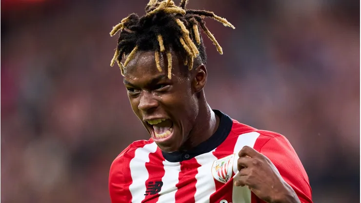 Arsenal ainda quer fechar a contratação de Nico Williams, do Athletic Bilbao, da Espanha. (Photo by Juan Manuel Serrano Arce/Getty Images)