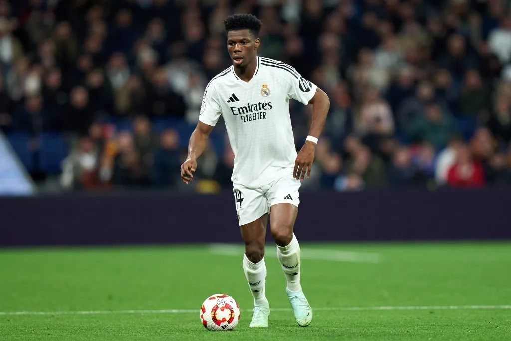 Tchouaméni terá missão de parar Haaland. (Photo by Angel Martinez/Getty Images)