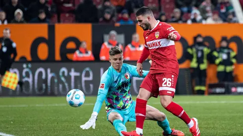 Em janeiro, Stuttgart venceu o Augsburg com gol de Undav
