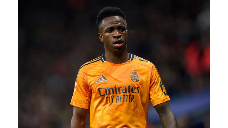 Vini Jr. pode parar no Al-Ahli (Photo by Alex Caparros/Getty Images)