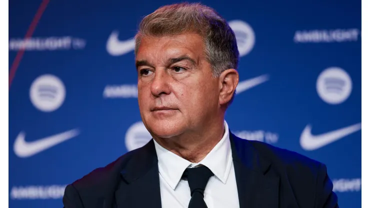 Joan Laporta, presidente do Barcelona (Photo by Eric Alonso/Getty Images)