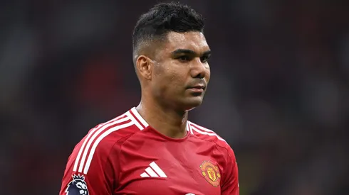 Casemiro recebe aval de Ruben Amorim e pode trocar o Manchester United pelo Besiktas (Photo by Shaun Botterill/Getty Images)