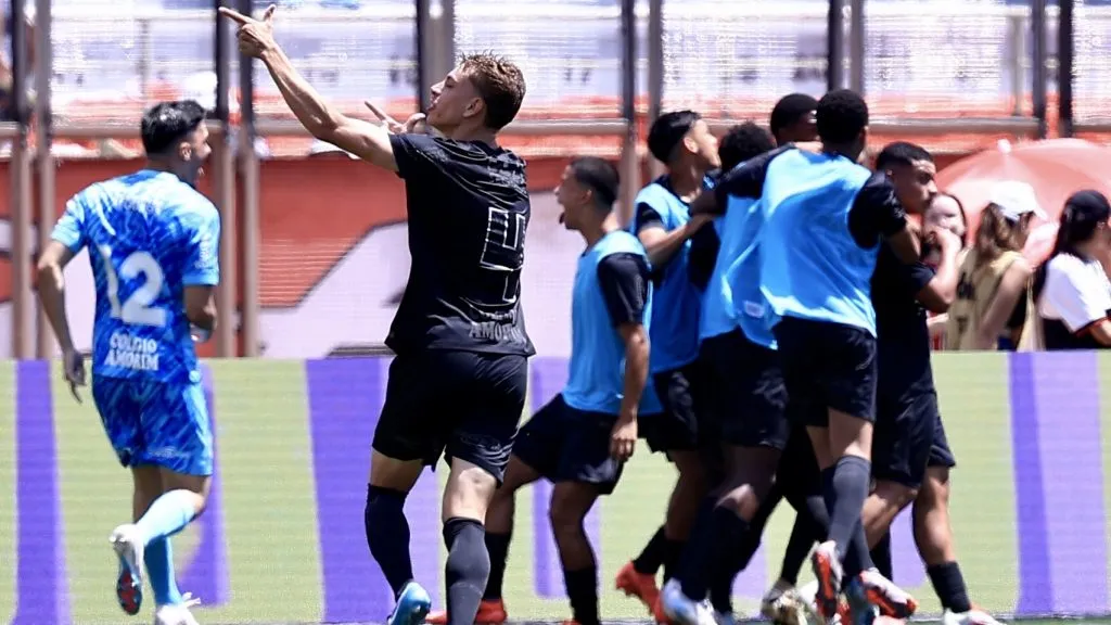 Caio Garcez na final da Copinha 2025. Foto: Marcello Zambrana/AGIF