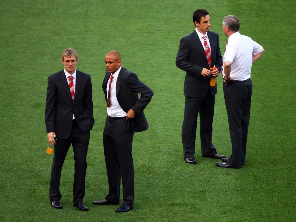 Gary Neville comenta momento do Manchester City. Foto: Paul Gilham/Getty Images