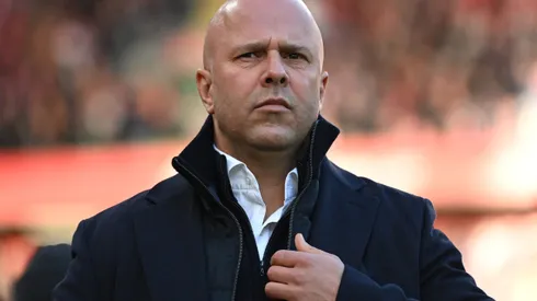 Arne Slot, técnico do Liverpool (Photo by Gareth Copley/Getty Images)