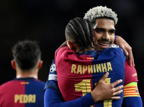 Ronald Araújo se diz contente por renovar com o Barcelona