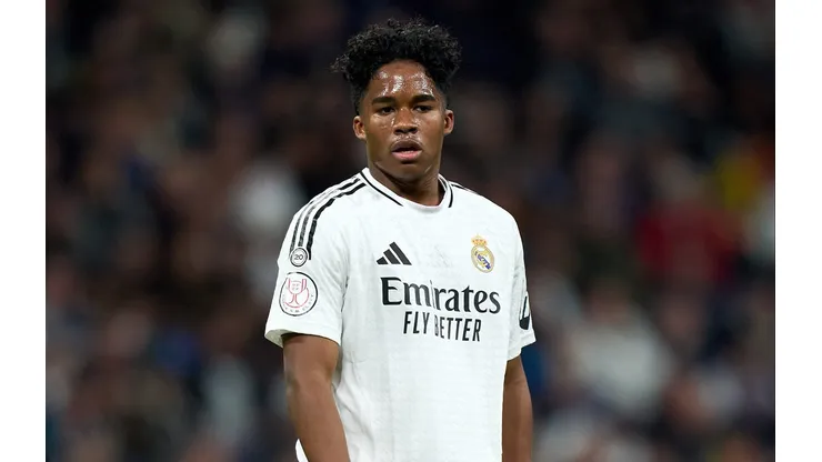 Real Madrid toma atitude nos bastidores e Endrick será prejudicado no time de Ancelotti. (Photo by Angel Martinez/Getty Images)