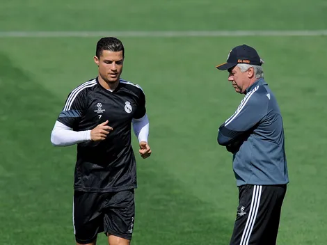 Ancelotti bate a real e declara: "Cristiano Ronaldo é o melhor da história"