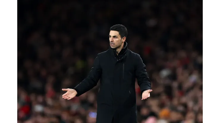 Arteta, técnico do Arsenal (Photo by Alex Pantling/Getty Images)