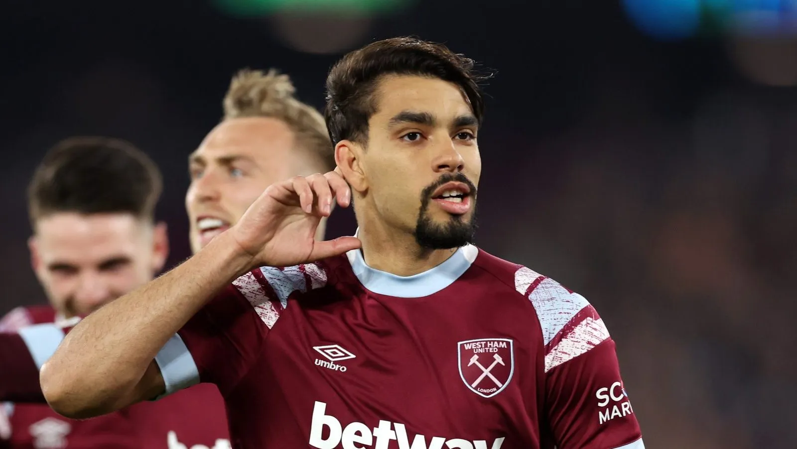 Paquetá atuando pelo West Ham (Photo by Julian Finney/Getty Images)