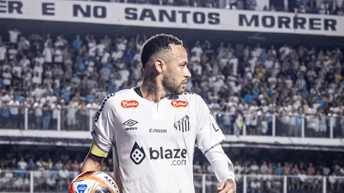 Neymar rebate declarações de Jorge Jesus. Foto: Raul Baretta/ Santos FC