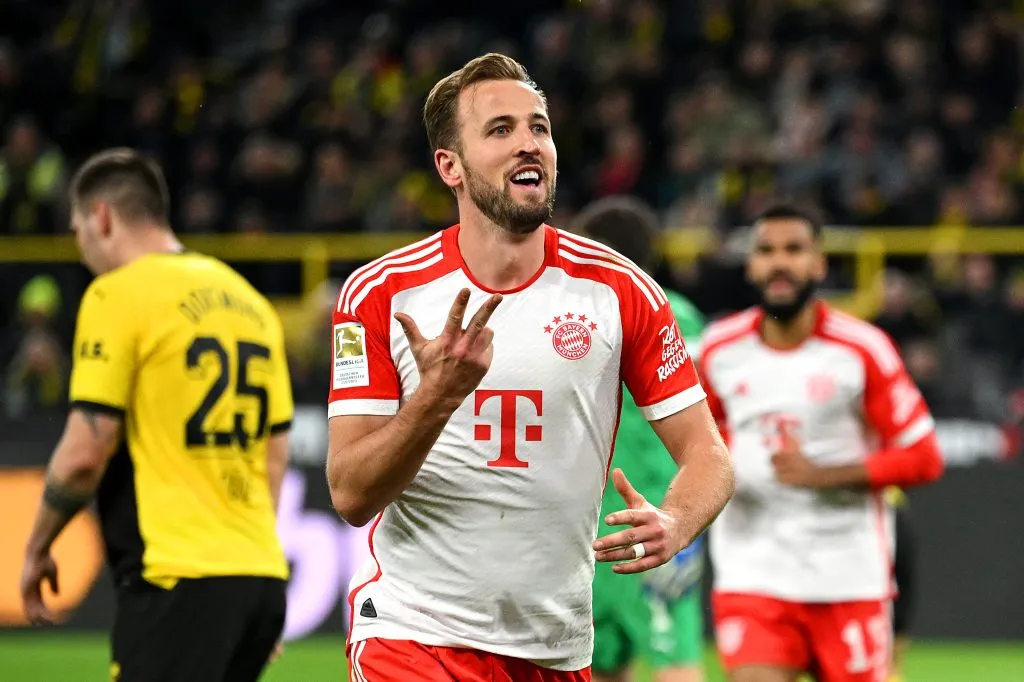 Kane tem grandes números na Alemanha (Photo by Stuart Franklin/Getty Images)