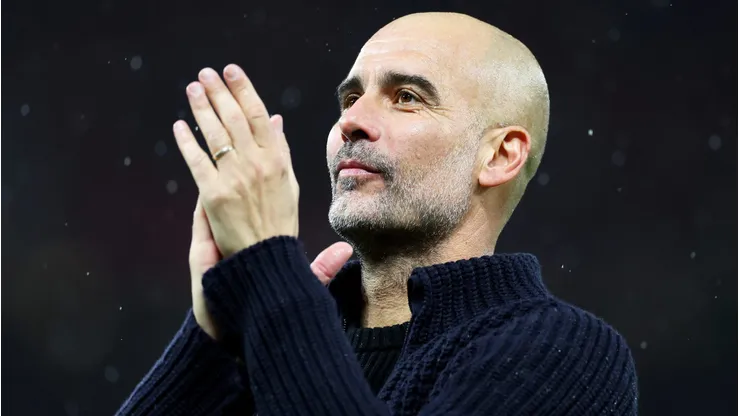 Pep Guardiola, treinador do Manchester City (Photo by Catherine Ivill/Getty Images)