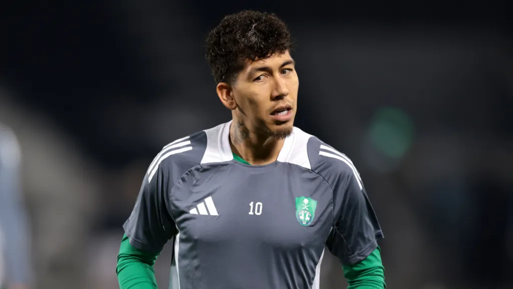Roberto Firmino em treino pelo Al-Ahli (Photo by Mohamed Farag/Getty Images)