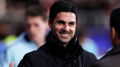 Arteta, treinador do Arsenal, quer uma contratação que também interessa ao Manchester City, Real Madrid e outros (Photo by Ryan Pierse/Getty Images)