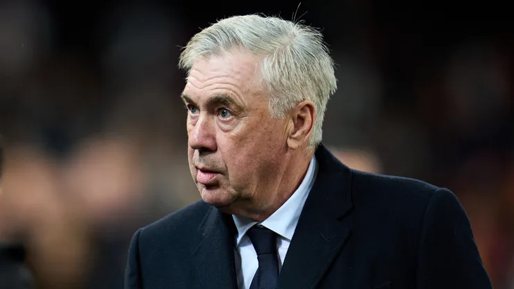 Treinador do Real Madrid Carlo Ancelotti