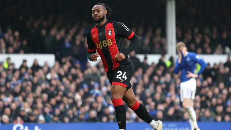 Antoine Semenyo tem multa milionária para deixar o Bournemouth em janeiro. Foto: Lewis Storey