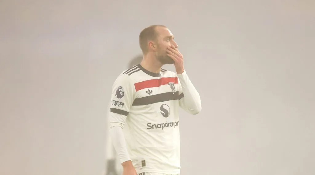 Eriksen em campo pelo Manchester United (Naomi Baker/Getty Images)
