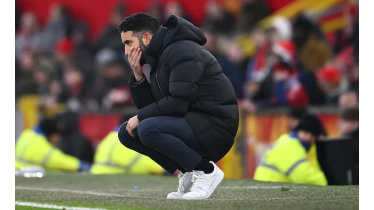 Ruben Amorim, técnico do Manchester United (Photo by Stu Forster/Getty Images)