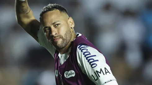 Neymar faz segundo jogo dele pelo Santos. Foto: Alexandre Schneider/Getty Images