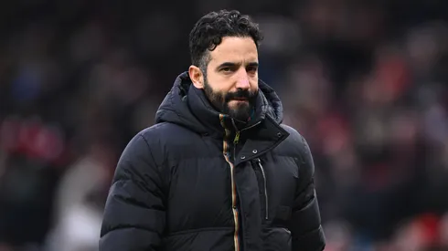 Ruben Amorim em jogo pelo Manchester United
