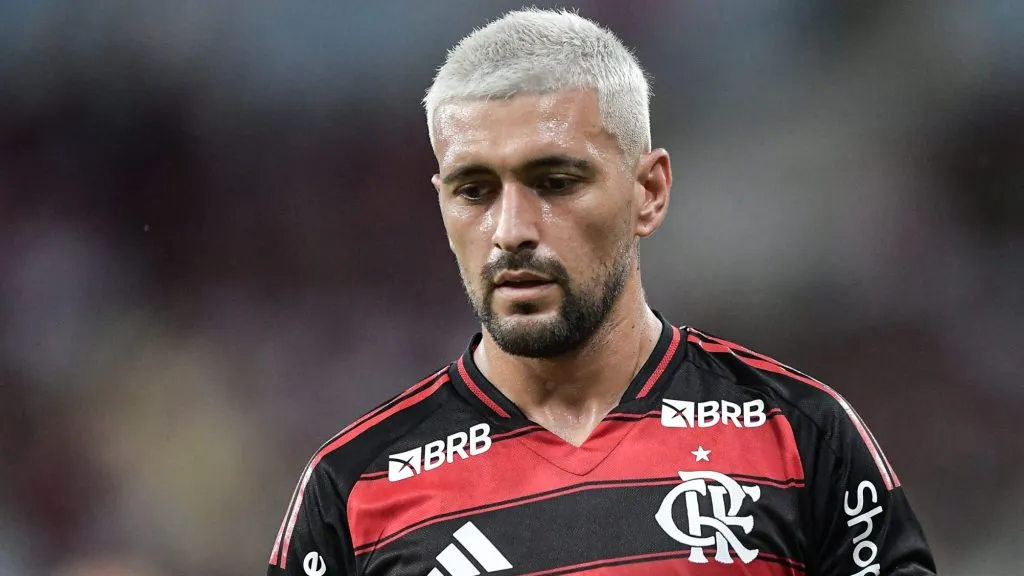 Arrascaeta em ação pelo Flamengo. Foto: Thiago Ribeiro/AGIF