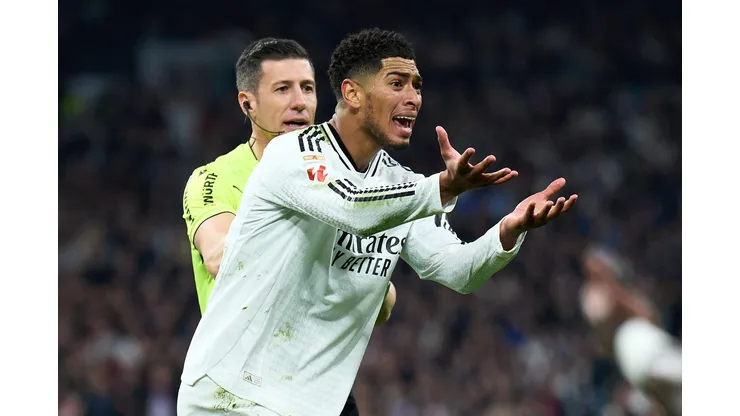 Bellingham é peça fundamental no elenco do Real Madrid (Photo by Angel Martinez/Getty Images)