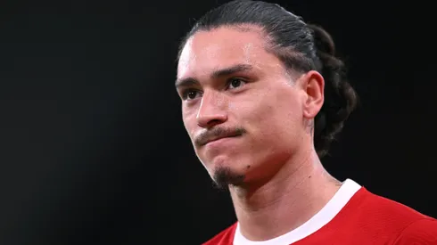 Darwin Núñez, atacante do Liverpool, interessa ao Al Nassr (Photo by Stu Forster/Getty Images) (Photo by Stu Forster/Getty Images)