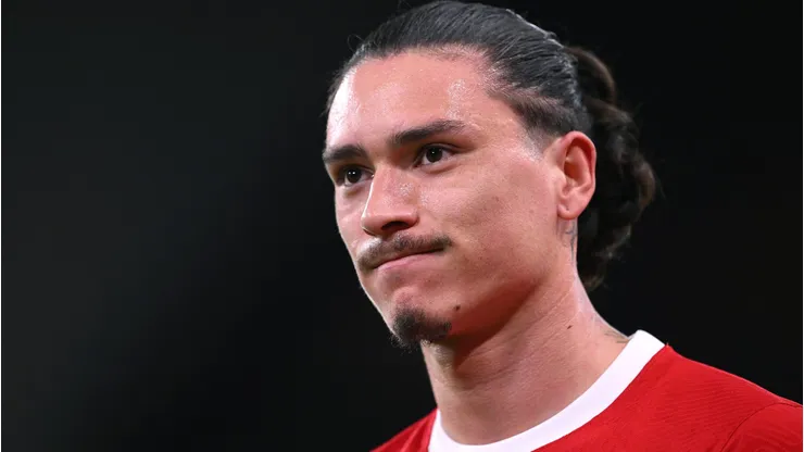 Darwin Núñez, atacante do Liverpool, interessa ao Al Nassr (Photo by Stu Forster/Getty Images) (Photo by Stu Forster/Getty Images)